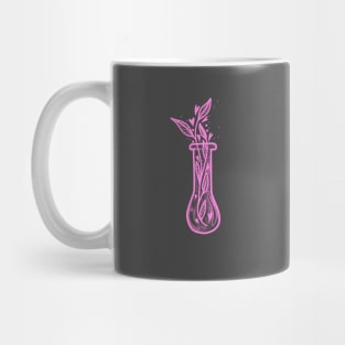 Experiment vile with flowers and hearts potion cute gift Mug